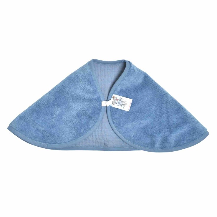 Bavoir d'épaule en gaze de coton et bambou