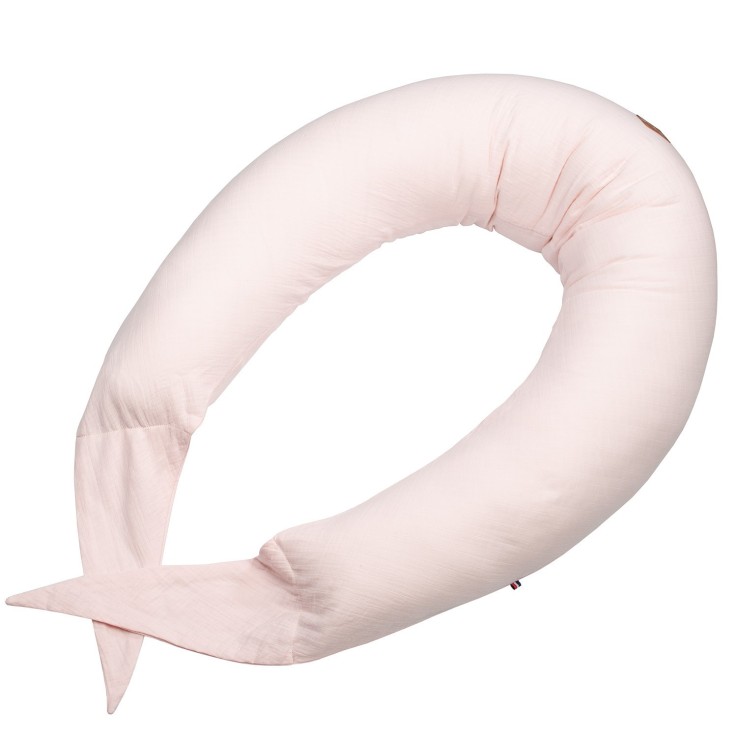 Coussin de maternité et d'allaitement + housse en gaze de coton