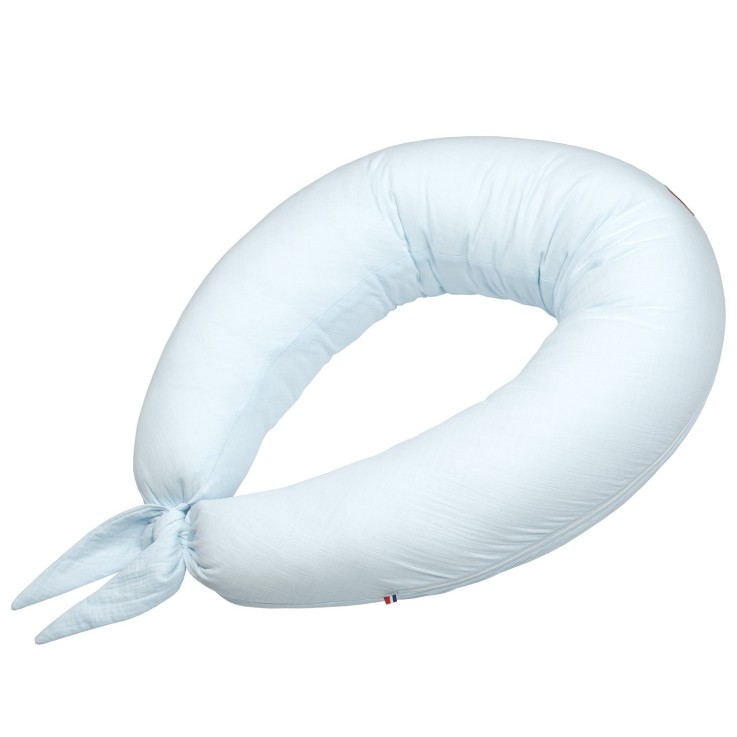 Coussin de maternité et d'allaitement + housse en gaze de coton