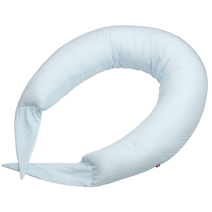 Coussin de maternité et d'allaitement + housse en gaze de coton
