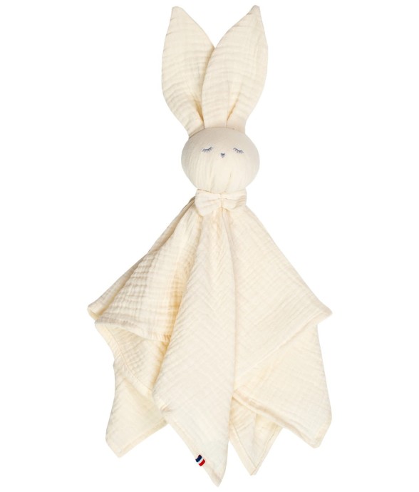 Doudou Lapin  en gaze de...