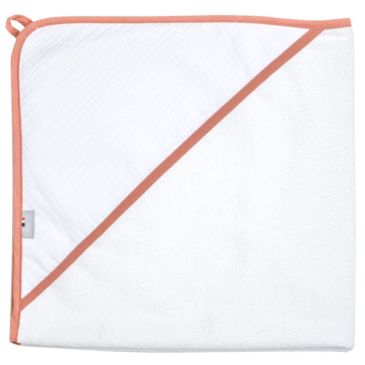 Cape de bain en gaze de coton, Jeanne