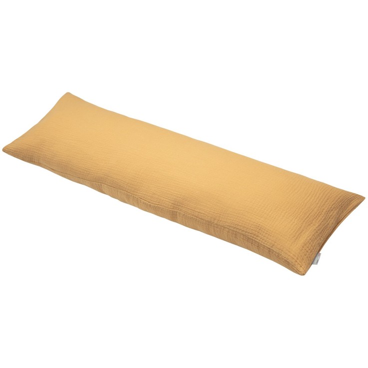 Housse pour traversin plat en gaze de coton, Jeanne