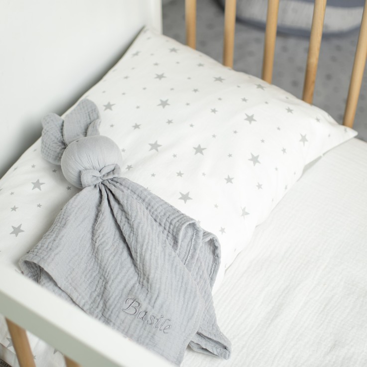 Taie d'oreiller en coton réversible, Stella