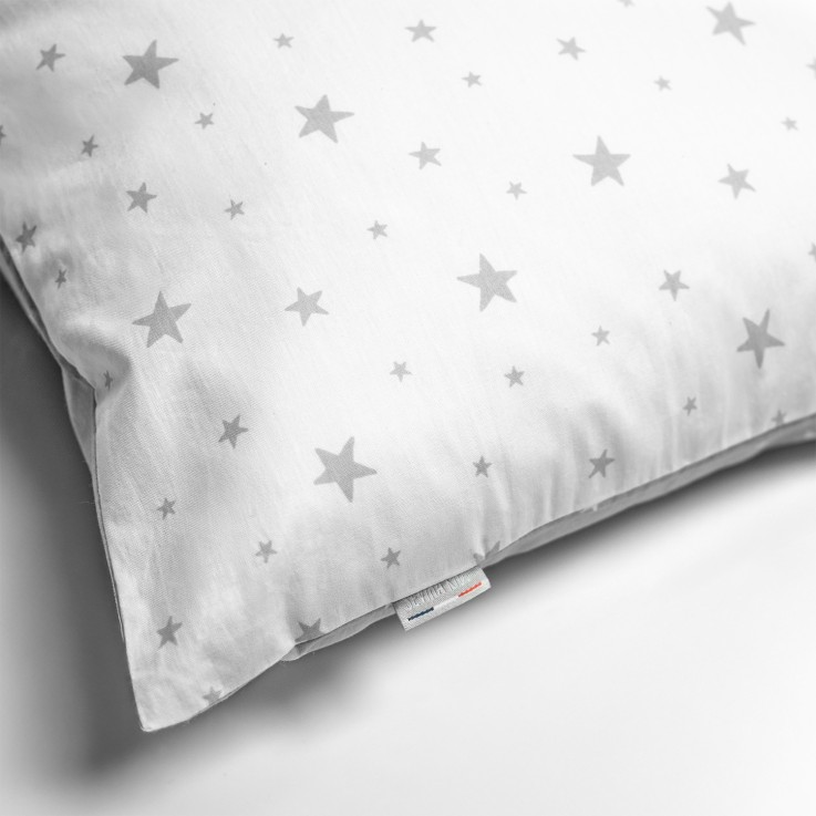 Taie d'oreiller en coton réversible, Stella