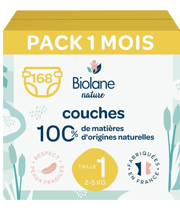Couches Pack 1 mois -...