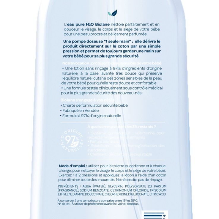 Eau pure H20