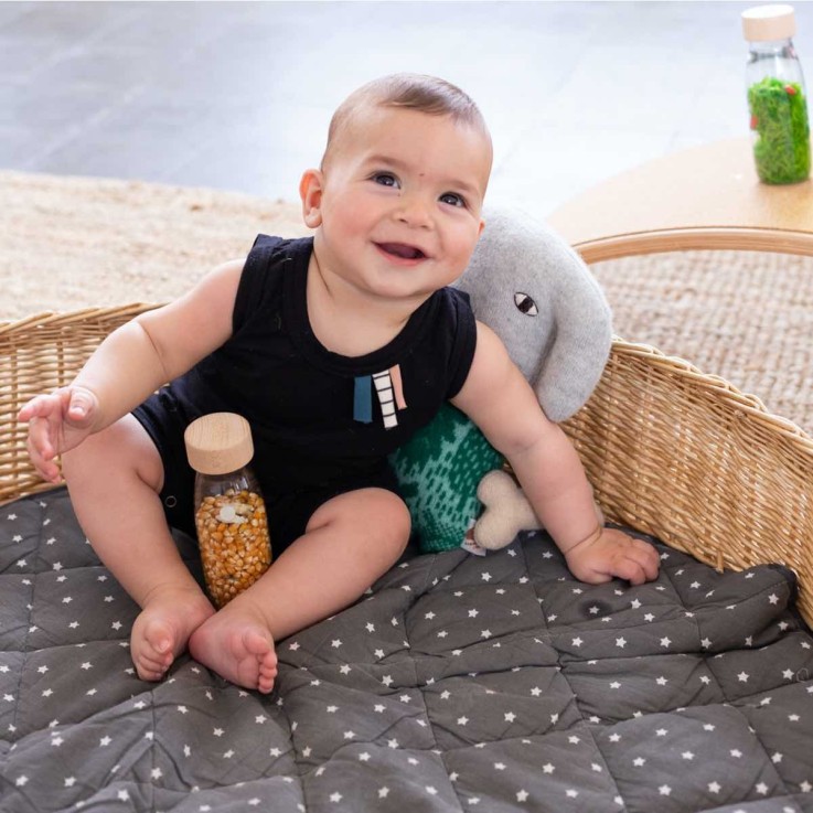 Bouteille sensorielle Spy, Ferme