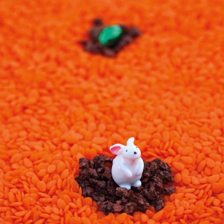 Bouteille sensorielle Sound, Lapin