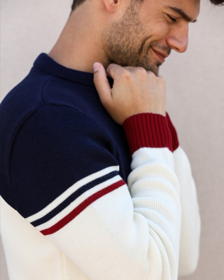 Pull André Laine mérinos