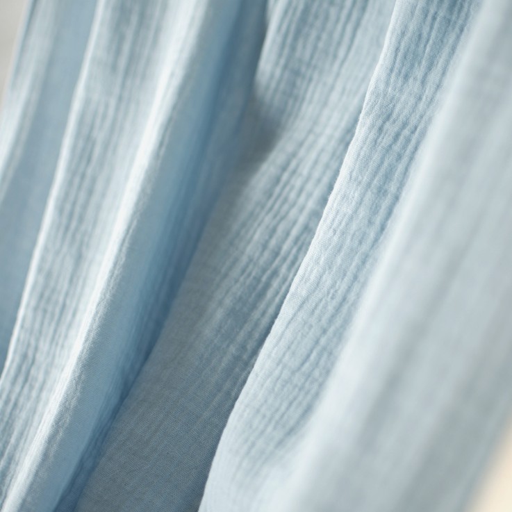 Set double ciel de lit cabane en gaze de coton