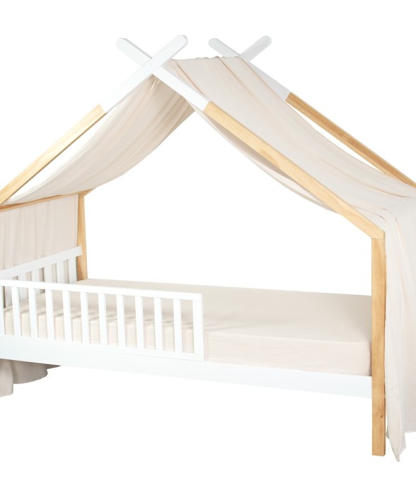 Ciel de lit cabane, toile...