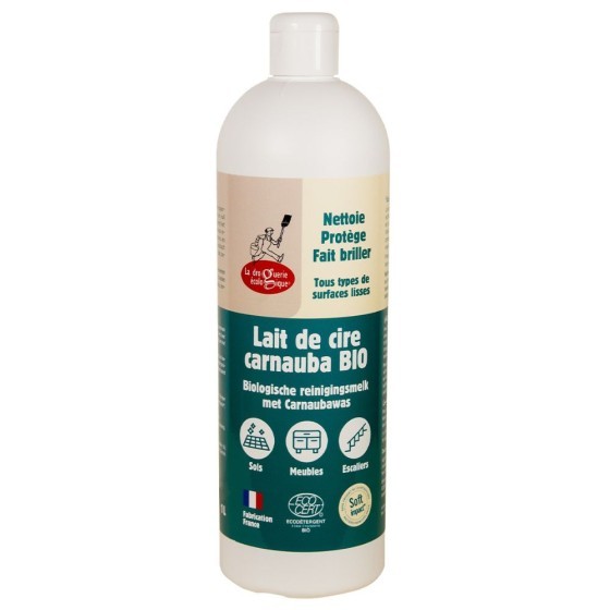 Lait de cire carnauba Bio 1L