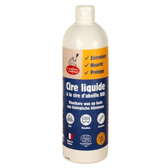 Cire liquide à la cire d'abeille Bio 500ml