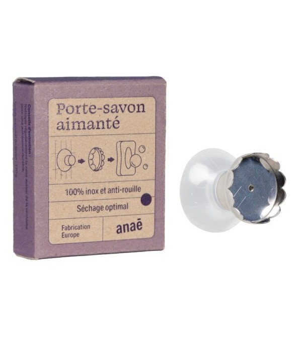 Porte-savon aimanté