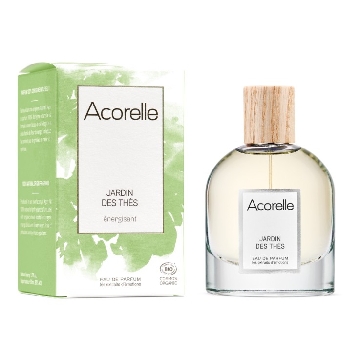 Eau de parfum Jardin des Thés certifiée bio (50ml)
