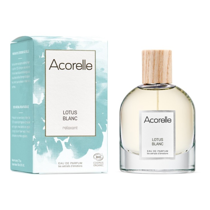 Eau de parfum Lotus Blanc certifiée bio (50ml)