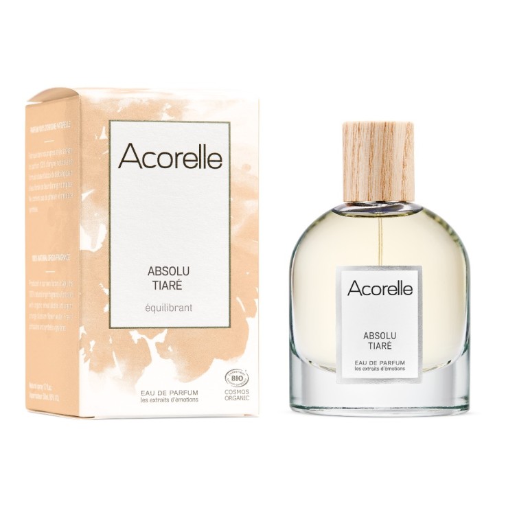 Eau de parfum Absolu Tiaré certifiée bio (50ml)