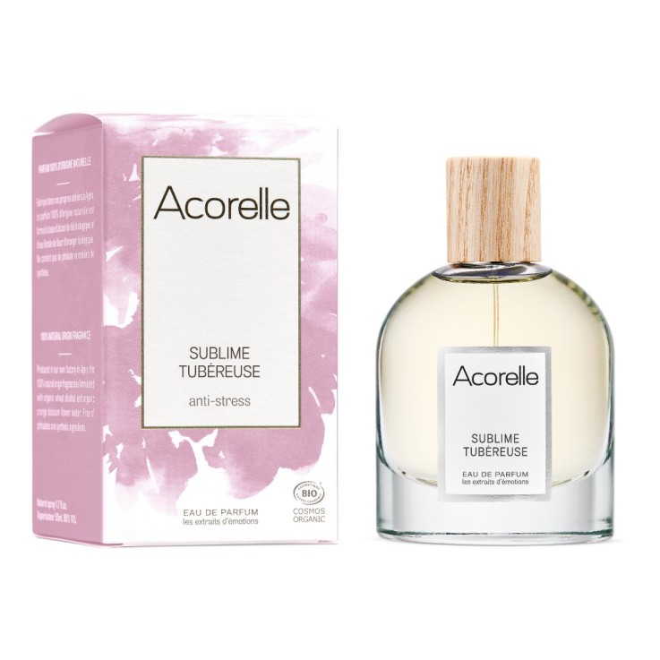 Eau de parfum Sublime Tubéreuse certifiée bio (50ml)
