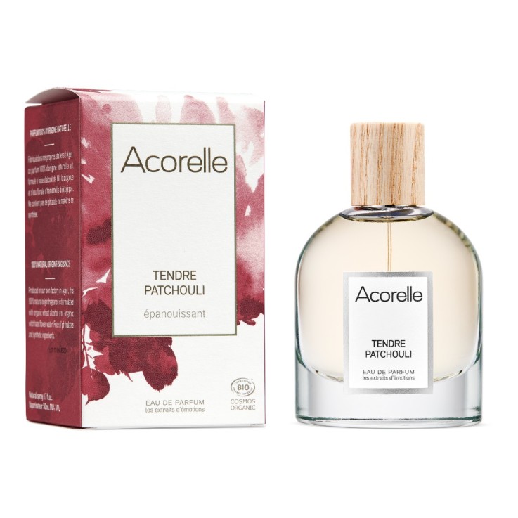 Eau de parfum Tendre Patchouli certifiée bio (50ml)