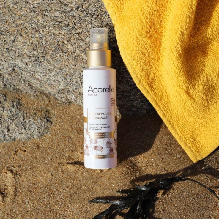 Soin préparateur de bronzage certifié bio (100ml)