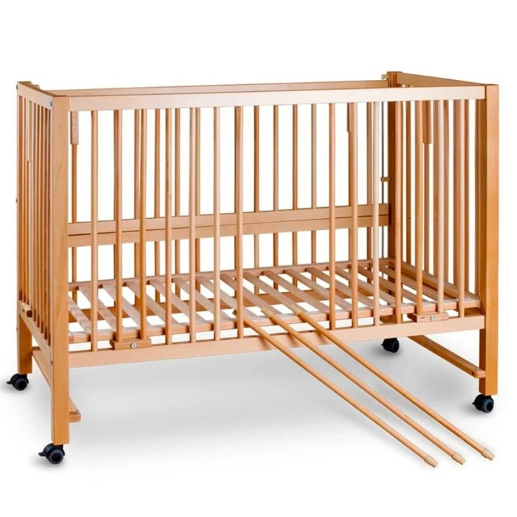 Lit bébé cododo évolutif 60x120 cm HAJO en bois