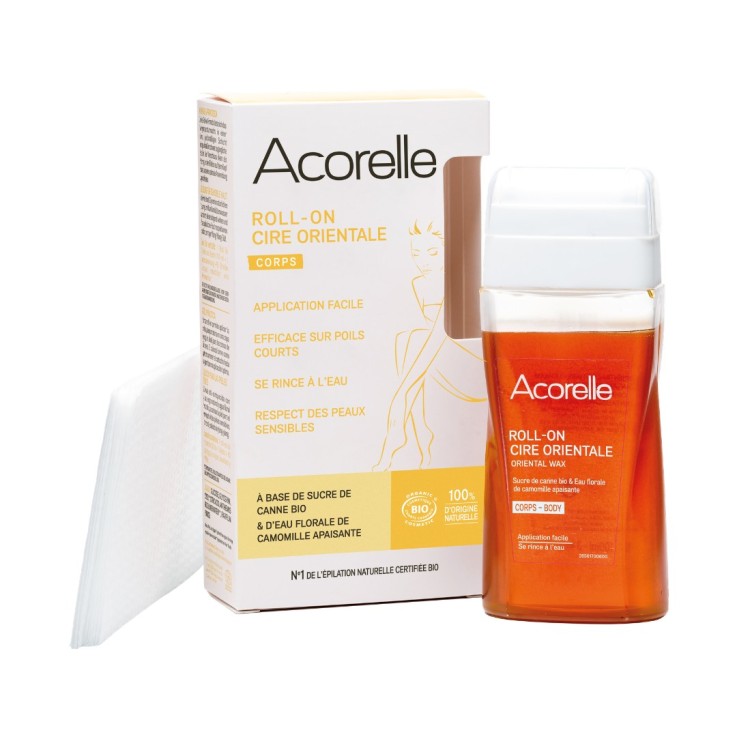 Cire orientale en roll-on certifiée bio (100ml)