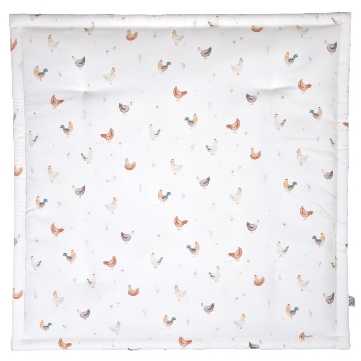 Tapis de parc, tapis d'éveil réversible, GALLINA