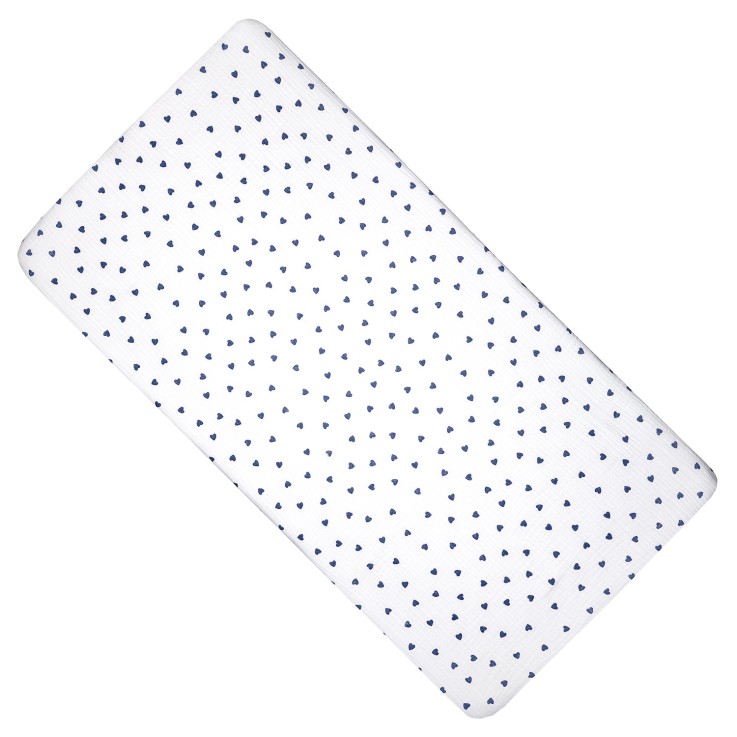 Drap housse berceau en gaze de coton, Lovio