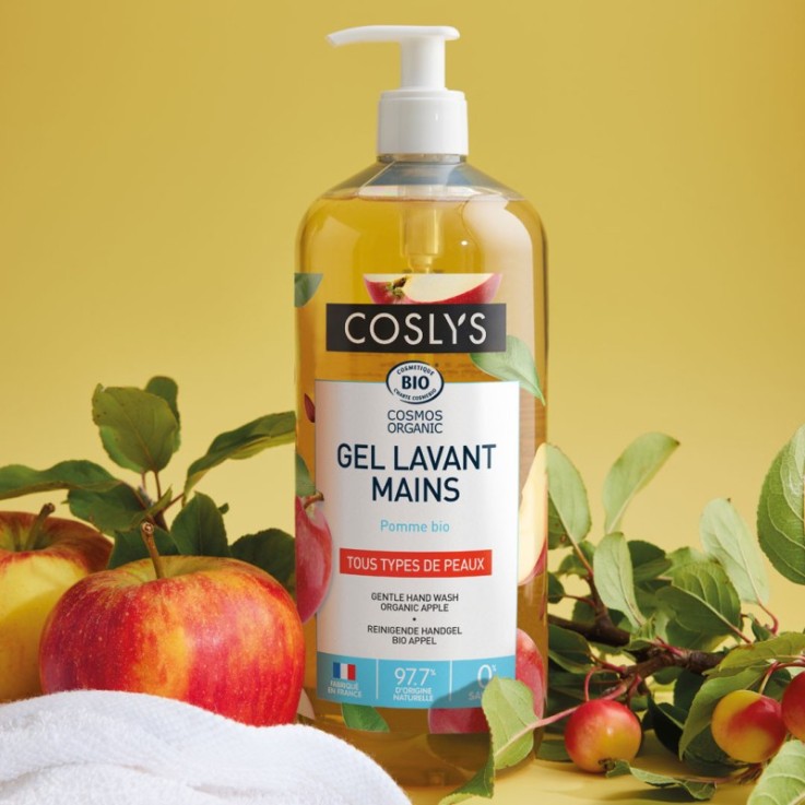 Gel lavant mains pomme certifié bio (1L)