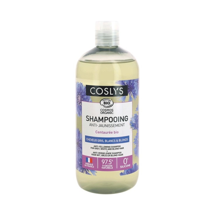 Shampooing anti-jaunissement certifié bio (500ml)