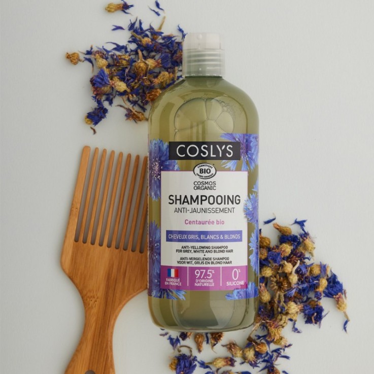 Shampooing anti-jaunissement certifié bio (500ml)