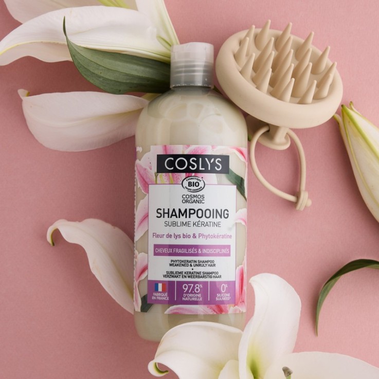 Shampooing sublime kératine certifié bio (500ml)