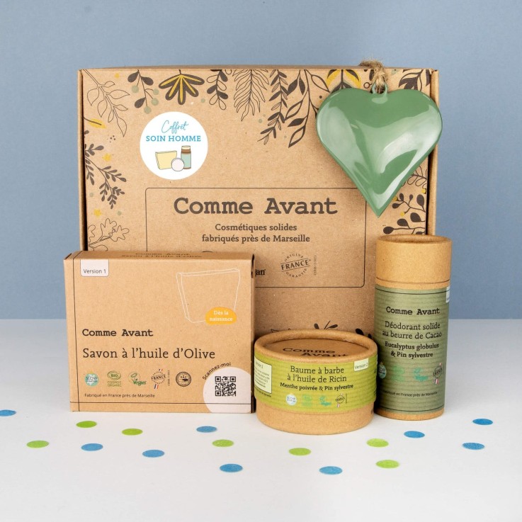 Coffret Soins Homme Bio & Vegan