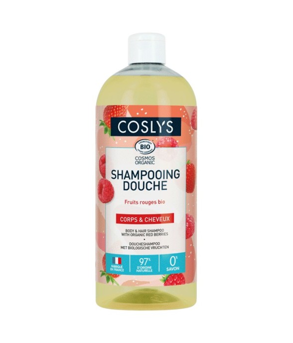 Shampooing douche fruits...