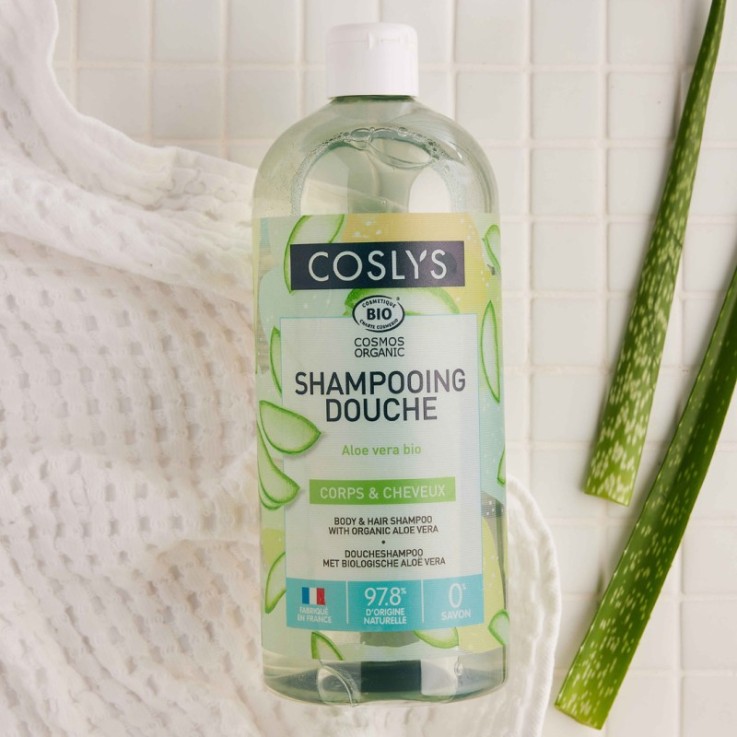 Shampooing douche aloe vera certifié bio (1L)