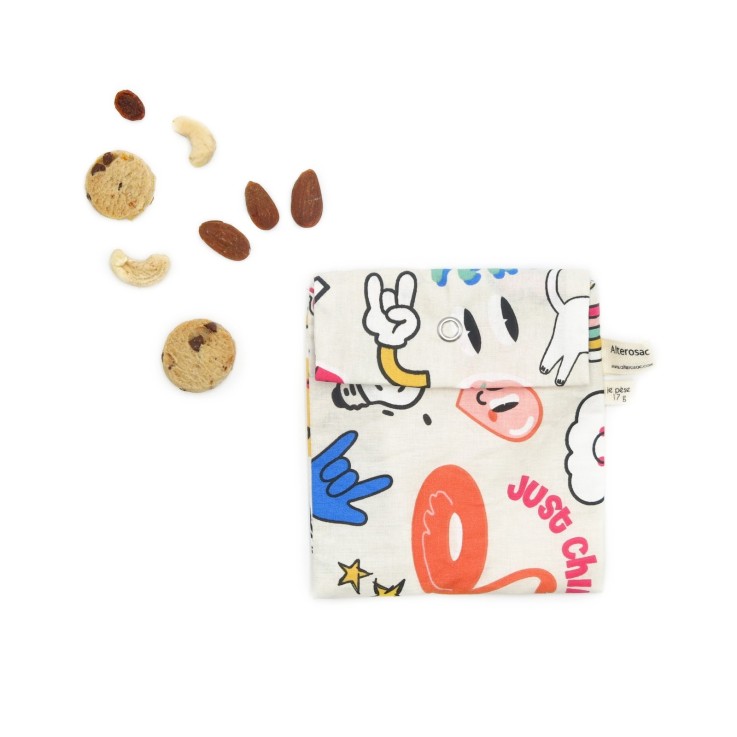 Pochette à goûter en Coton