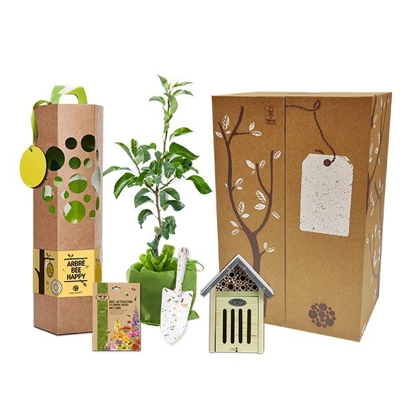 Coffret cadeau Bee Happy - Pommier