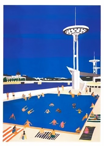 Affiche Joanne Ho "Centre Nautique"