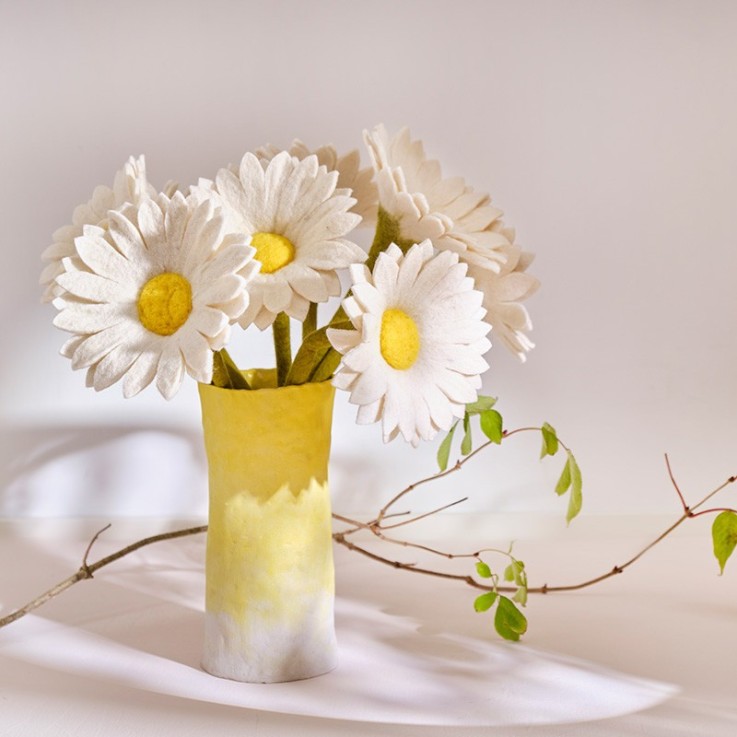 Endless Flower Grand Tournesol Blanc