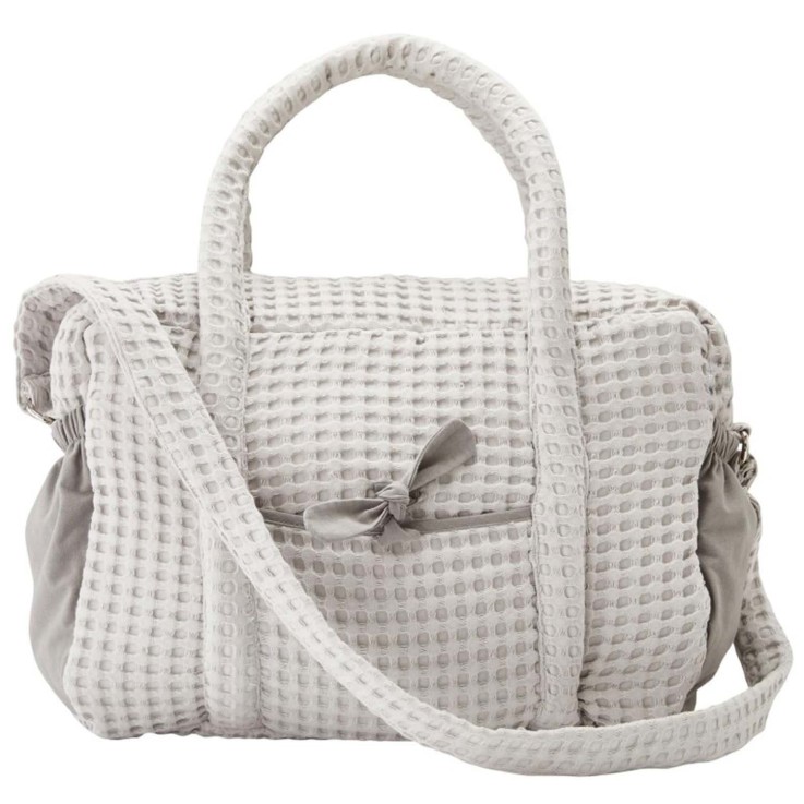 Sac à langer en coton gaufré