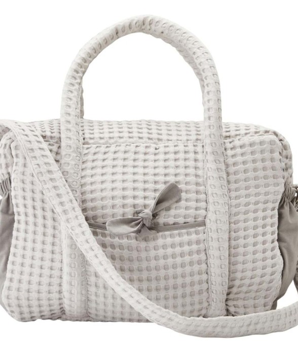 Sac à langer en coton gaufré