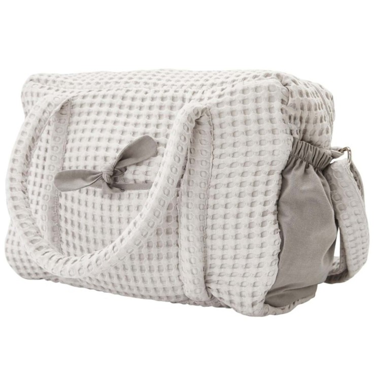Sac à langer en coton gaufré