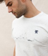 Tee-shirt Skyline Maison FT x Ville de Lyon Coton bio