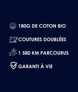Tee-shirt Skyline Maison FT x Ville de Lyon Coton bio