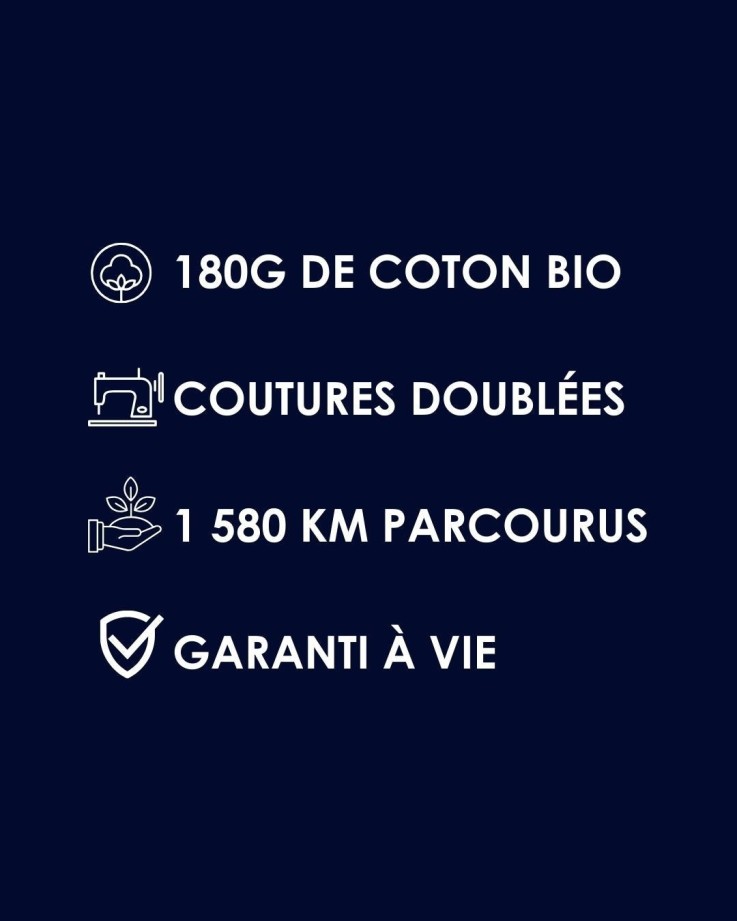 Tee-shirt Skyline Maison FT x Ville de Lyon Coton bio
