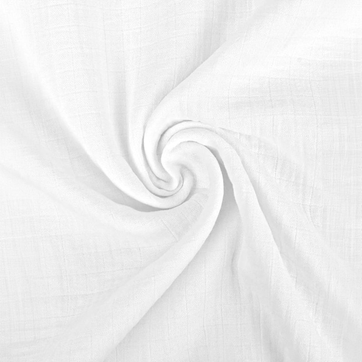 Tissu double gaze à carreaux, au mètre par 50 cm