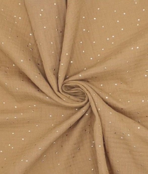 Tissu double gaze de coton,...