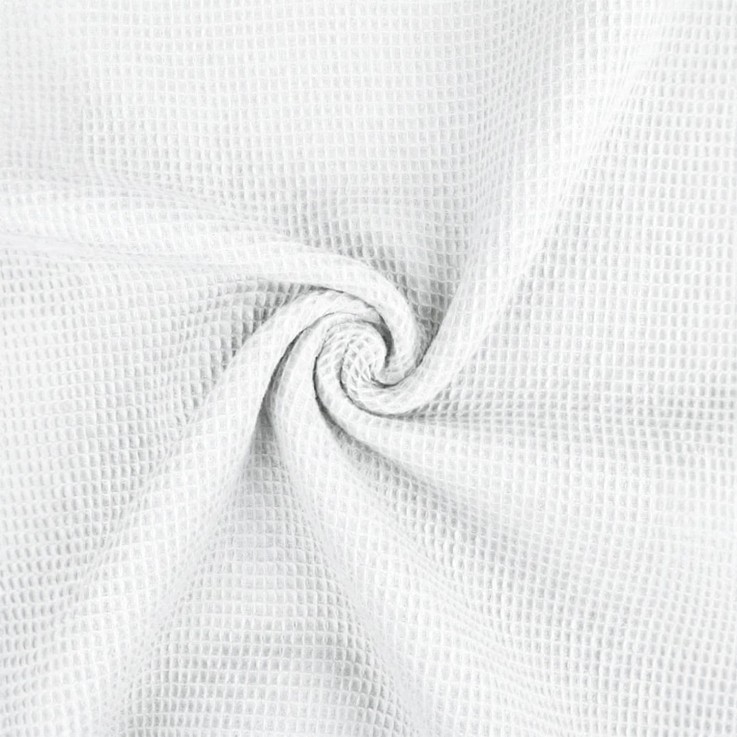 Tissu coton nid d'abeille mini, au mètre par 50 cm