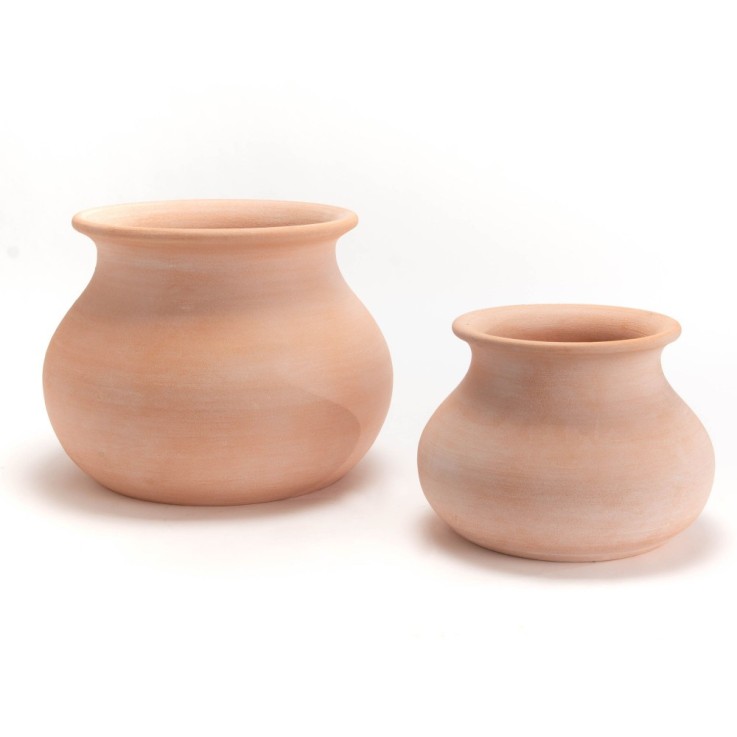 Cache-pot Cartagena 17 cm en terre cuite